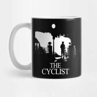 Retro Horror Movie Inspired Cycling Bicycle Parody Gift For Cyclist Mug